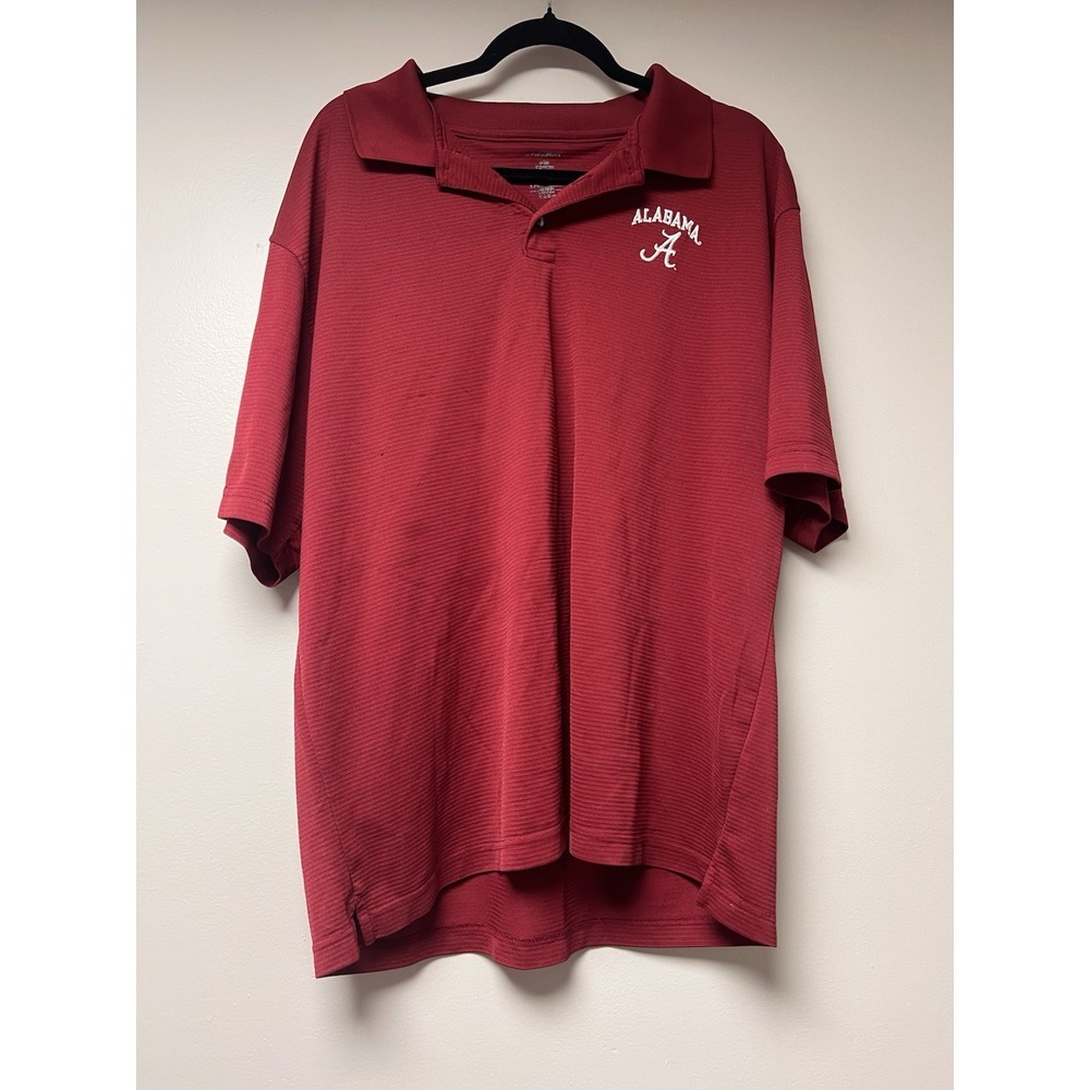 Men's Alabama Embroidered Polo Shirt Size XL‎